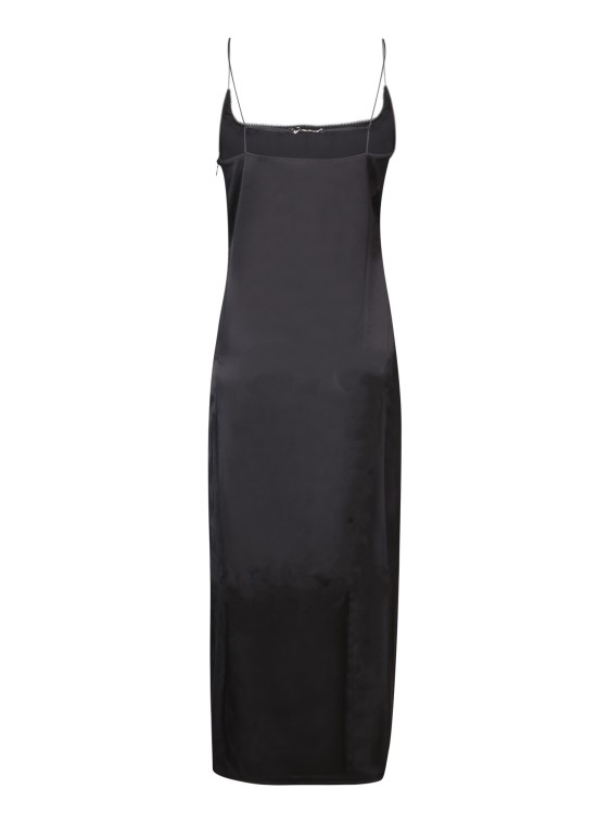 Shop Jacquemus Viscose Dress In Black