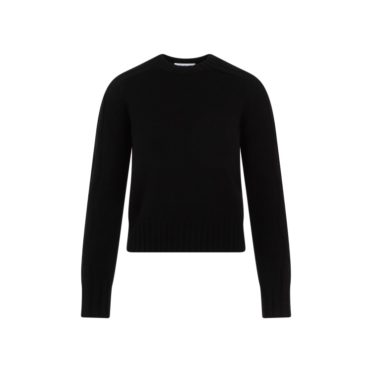 Shop Max Mara Berlina Black Cashmere Pullover