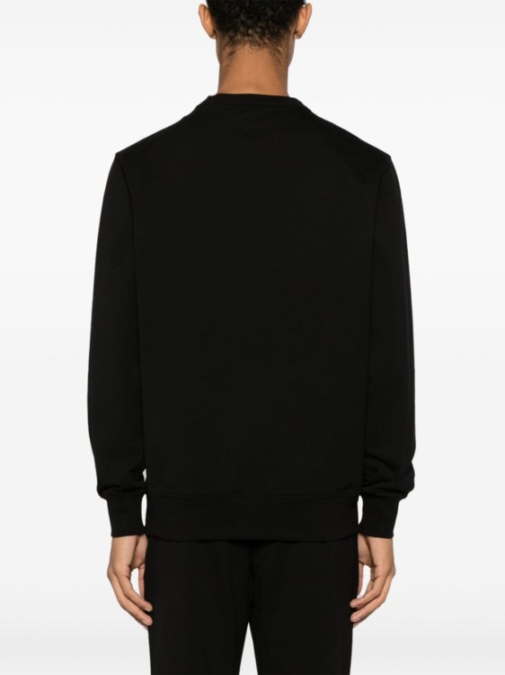 Shop C.p. Company Crewneck Sweatshirt In Black