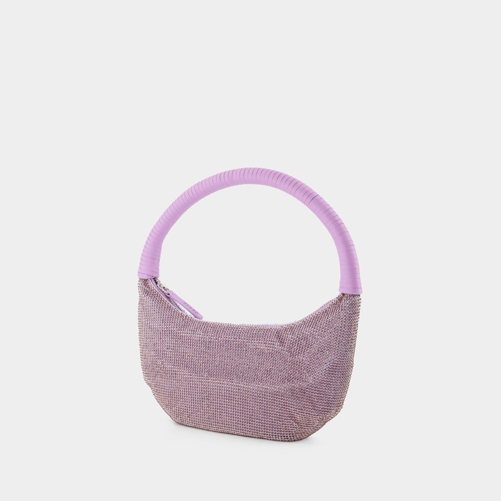 Staud Pepper Crystal Hobo Bag - - Lilac - Strass In Purple