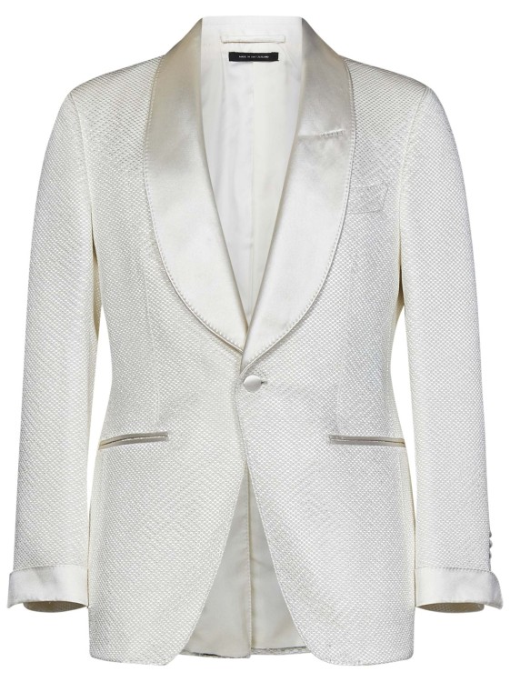 Shop Tom Ford Ivory Atticus Suit In Neutrals