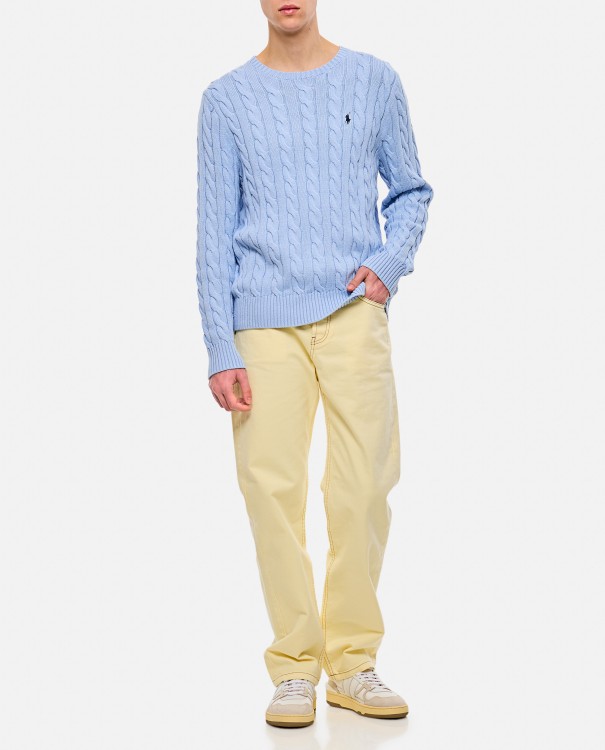 Shop Polo Ralph Lauren Cotton Pullover In Blue