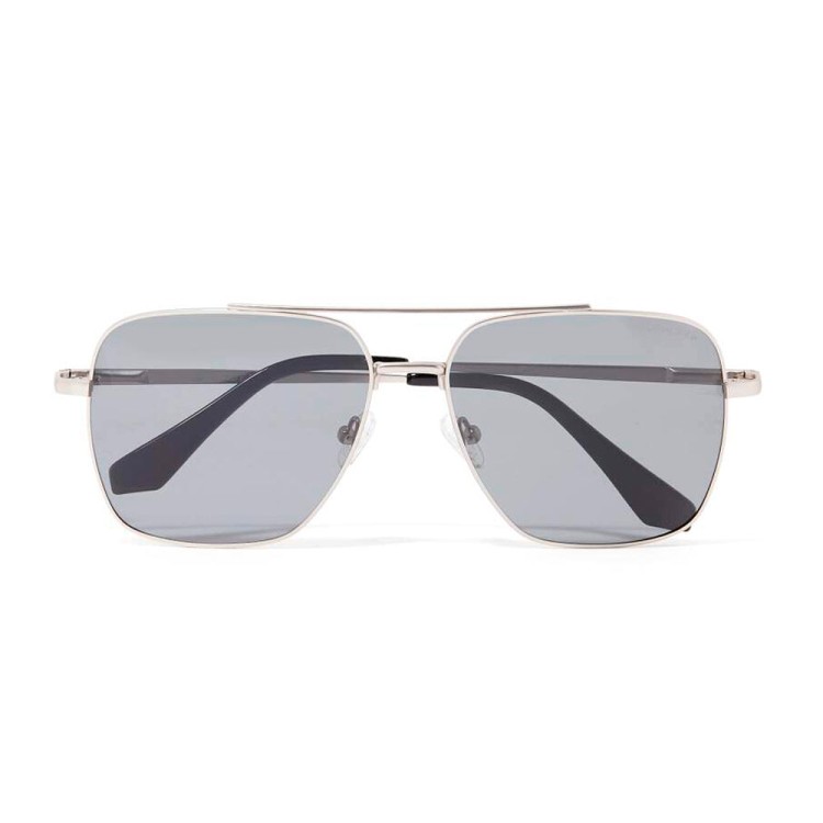 Roderer Harry Aviator Polarized Sunglasses - Silver / Grey