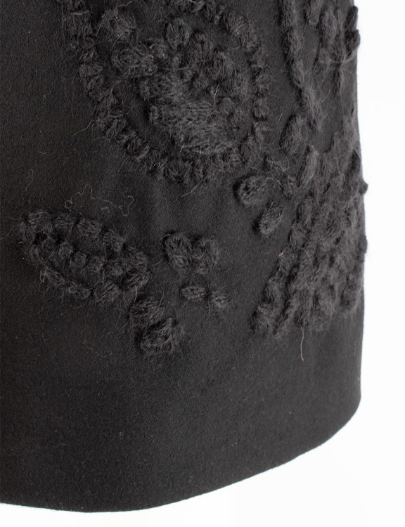 Ermanno Scervino Mini-dress With Sequins Sewn All Over In Black