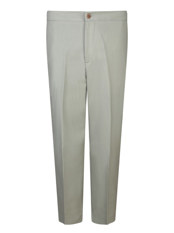 Shop Costumein Straight Cut Trousers In Grey