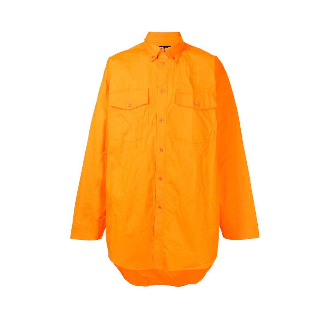 Balenciaga on sale orange shirt