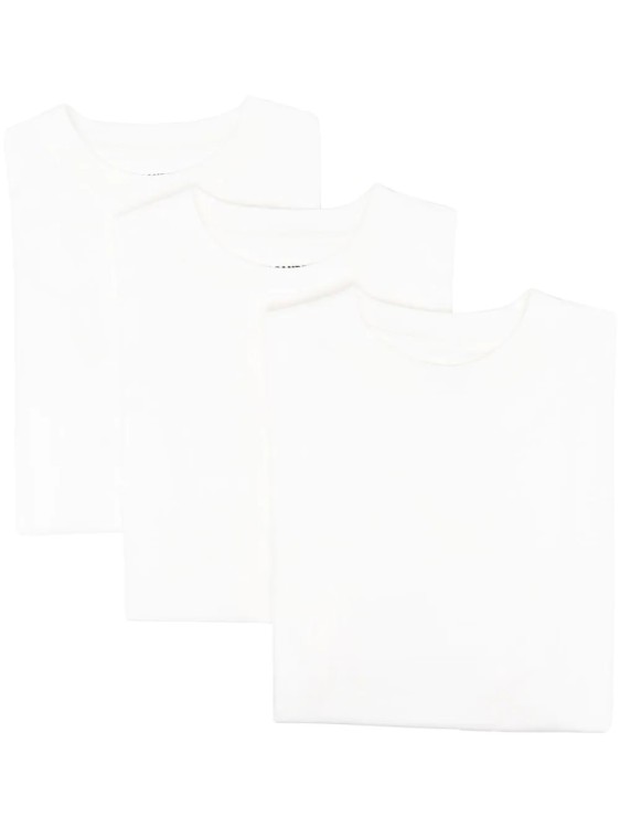 Jil Sander White Logo T-shirt (3 Set)
