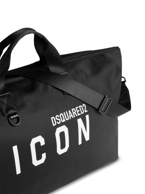 Shop Dsquared2 Logo-print Tote Bag In Black