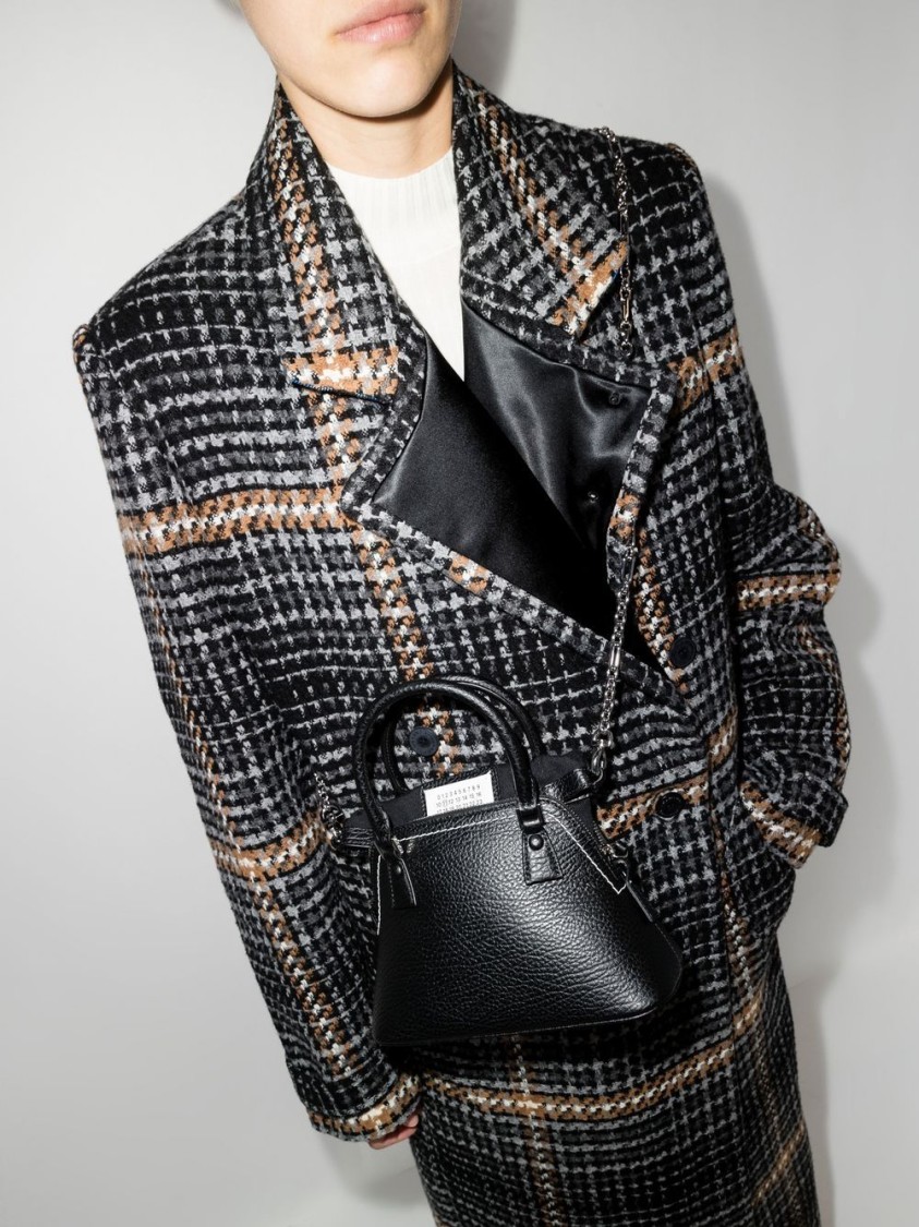 Maison Margiela 5ac Mini Tote Bag In Black