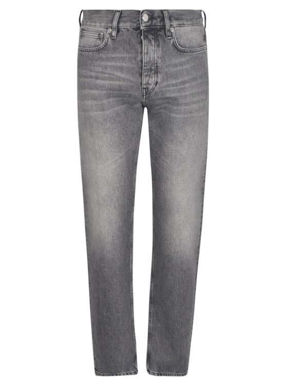 Sunflower Stonewashed Cotton Jeans In Gray