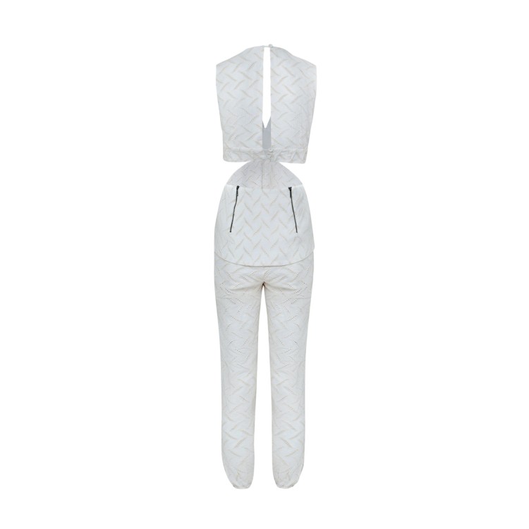 Shop Coolrated Cr21 Jumpsuit Laise White