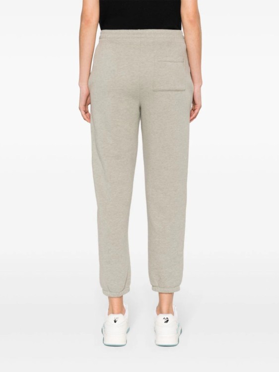 Shop Zadig & Voltaire Sofia Drawstring-waist Track Pants In Grey