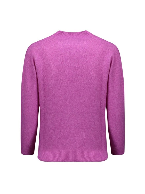 Shop Roberto Collina Purple Mock Neckline Sweater In Pink