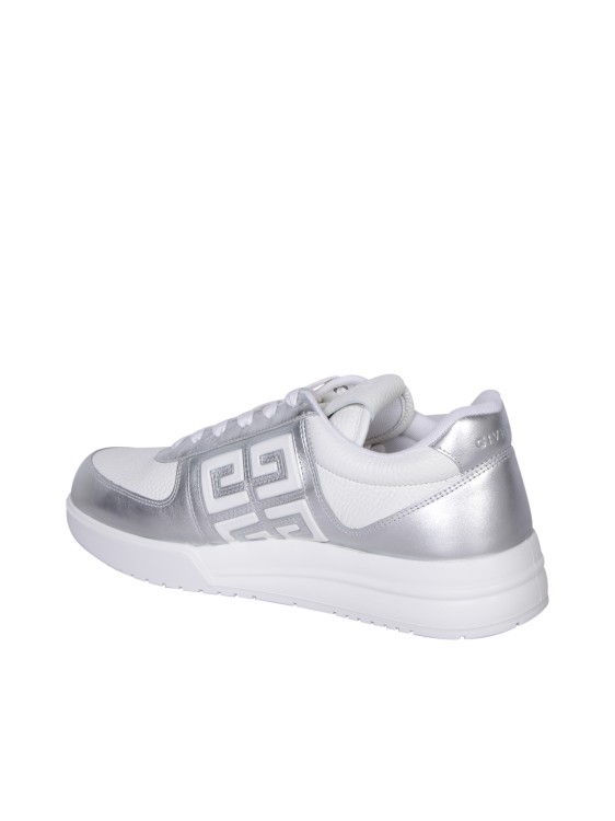 Shop Givenchy Leather Sneakers In White