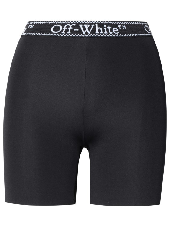 Shop Off-white Black Polyamide Blend Shorts
