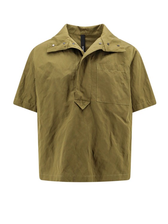 Shop Hevo Cotton And Metal Shirt In Green