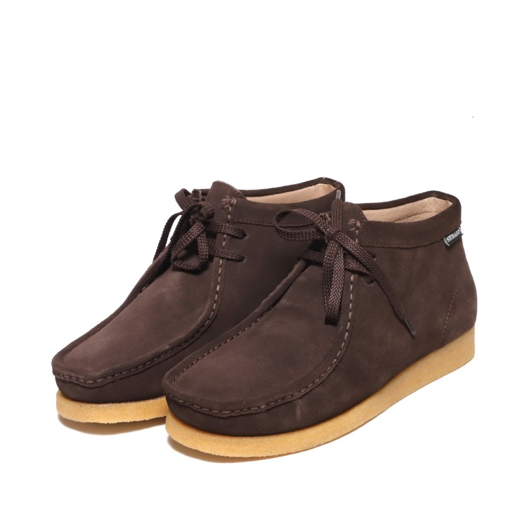 Sebago Koala Model Ankle Boot In Soft Brown Suede In Brown