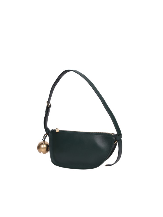 Shop Burberry Shield Mini Bag In Black
