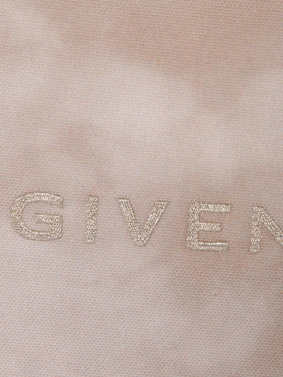 Shop Givenchy Tie-dye Canvas Bag In Grey