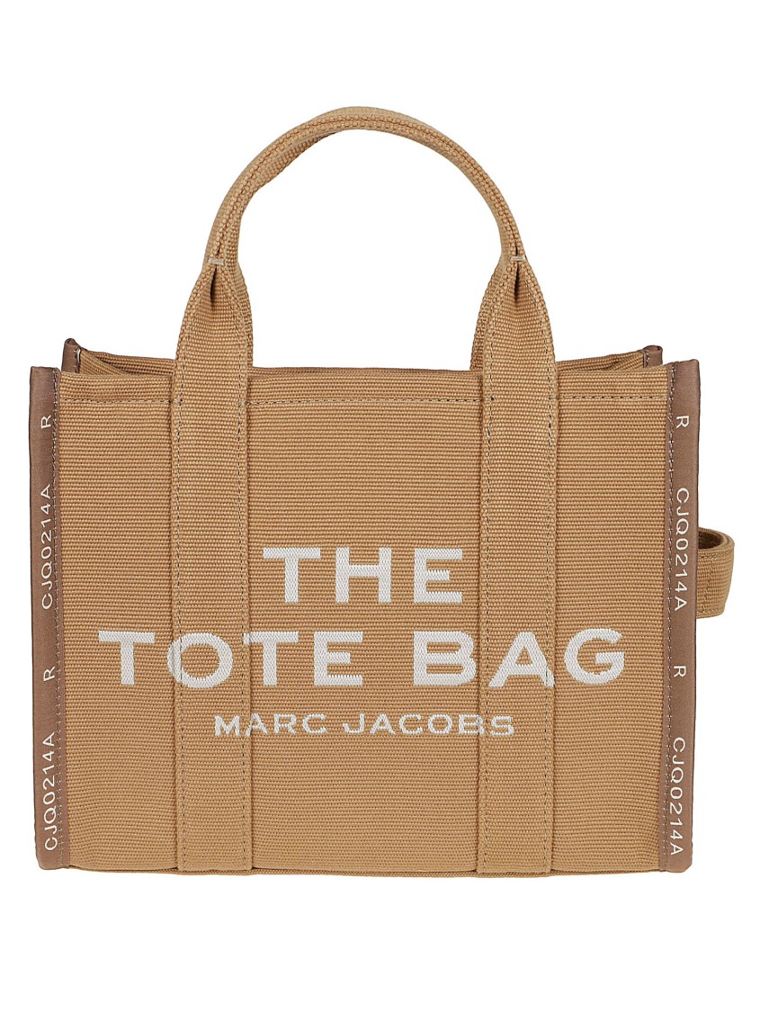Marc Jacobs Structured Rectangular Tote With Detachable Strap In Neutrals