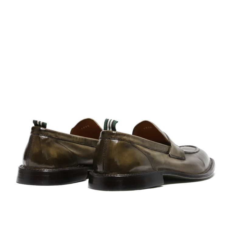 Shop Green George Green Leather Moccasin