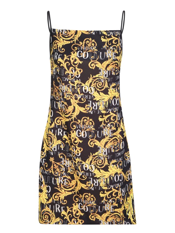 VERSACE JEANS COUTURE SLEEVELESS MINIDRESS,06aba691-6c67-826d-dae8-3795d643f0ca