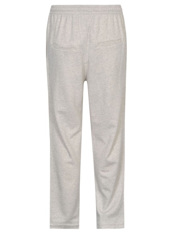 Shop Marant Logo-print Straight-leg Track Pants In White
