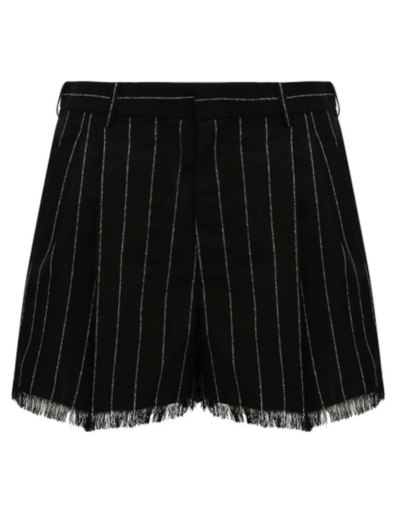 Shop Marni Wool Shorts In Black