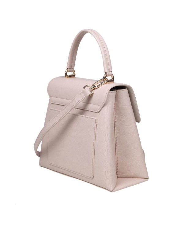 Shop Furla 1927 Handbag In Powder Color Leather In Pink