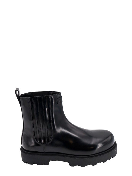 Givenchy Leather Boots In Black
