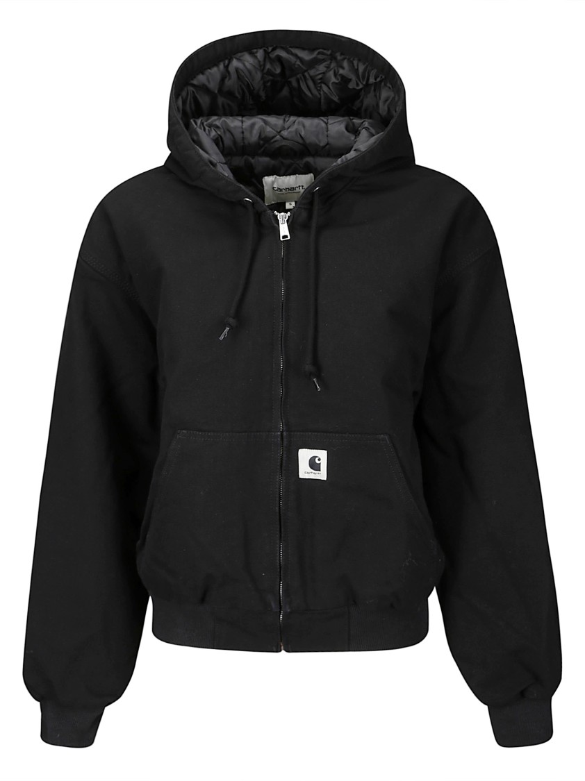 Carhartt W Og Active Jacket Dearborn In Black