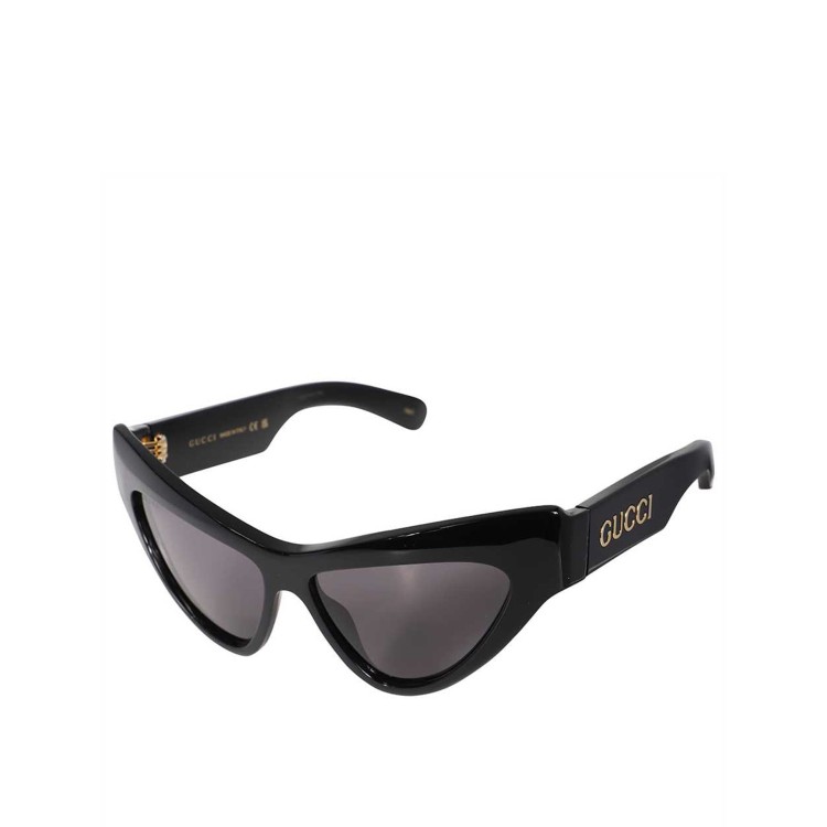Shop Gucci Cat Eye Sunglasses In Grey