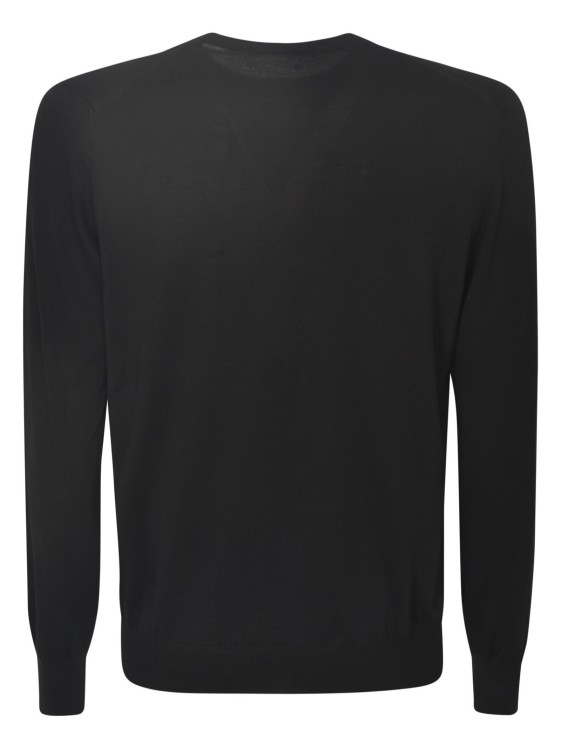 Shop Tagliatore Crewneck Sweater In Black