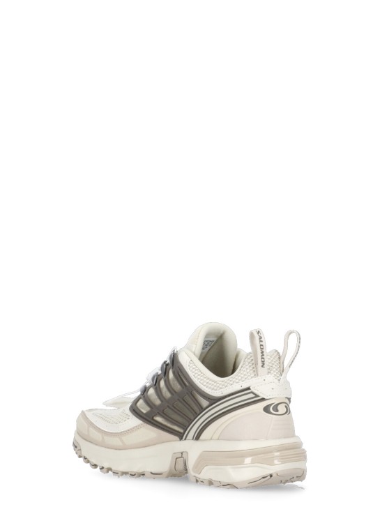 Shop Salomon Ivory  Sneakers In White