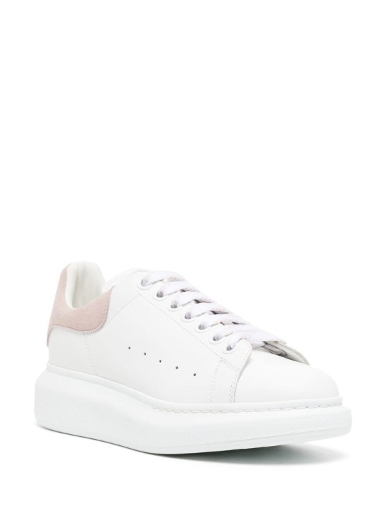 Shop Alexander Mcqueen Low Top Sneakers In White