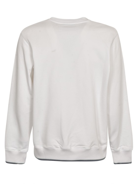 Shop Casablanca Crewneck Sweatshirt In White