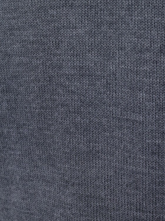 Shop Roberto Collina Grey Merino Wool Sweater