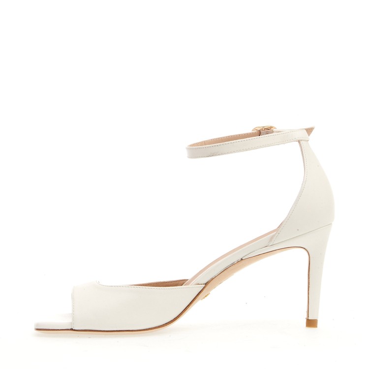 Stuart Weitzman Sandalo Palle Panna Cinturino In Neutrals