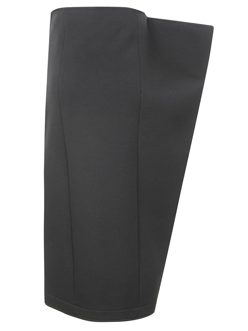 Stefano Mortari Scuba Skirt In Grey