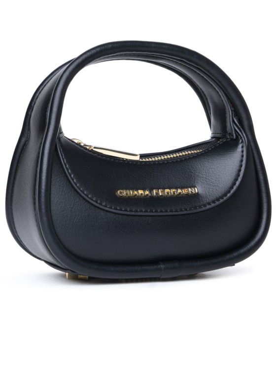 Shop Chiara Ferragni Small 'hyper' Black Polyester Bag