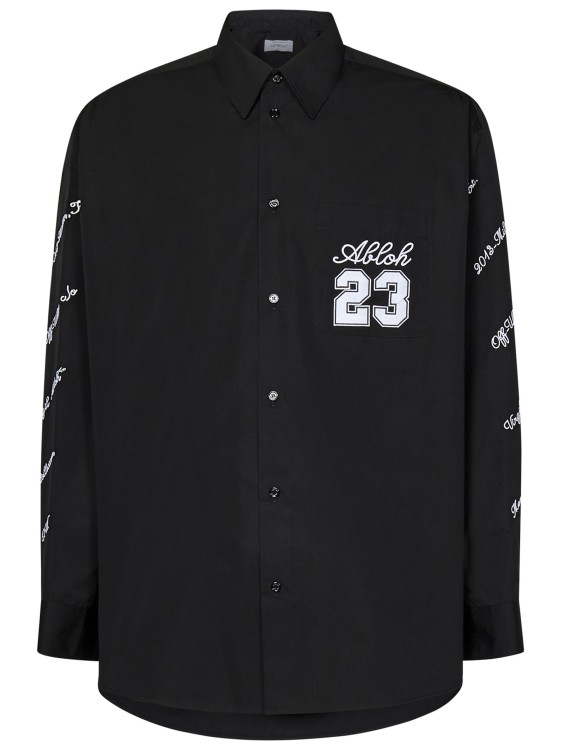 Shop Off-white Black Oversized Shirt