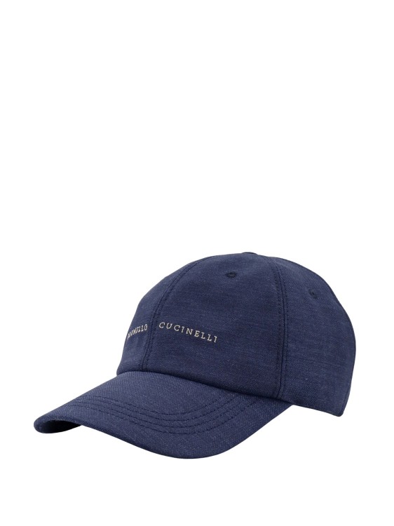 Shop Brunello Cucinelli Virgin Wool Hat In Blue