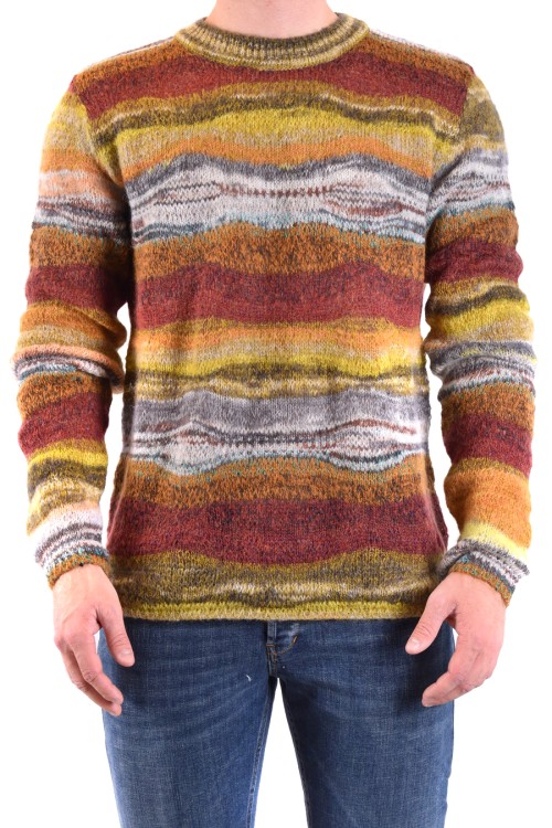 Paura Di Danilo Multicolor Mohair/polyester Blend Knitwear In Multicolor