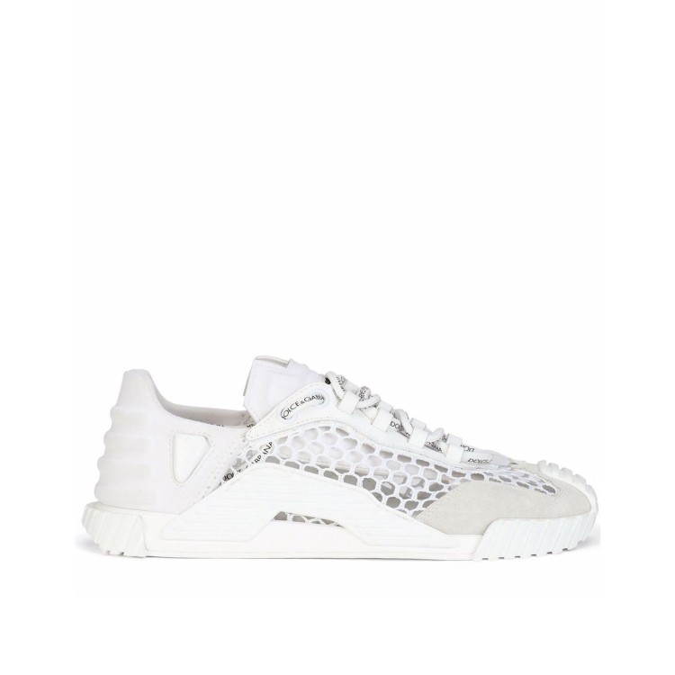 Dolce & Gabbana Lace-up Sneakers In White