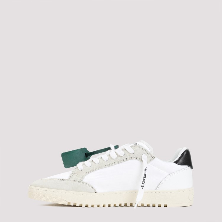 Shop Off-white White Leather 5.0 Sneakers