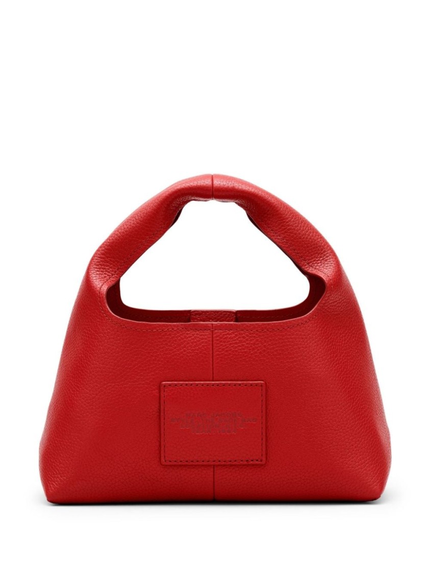 Shop Marc Jacobs Red Front Logo Bag