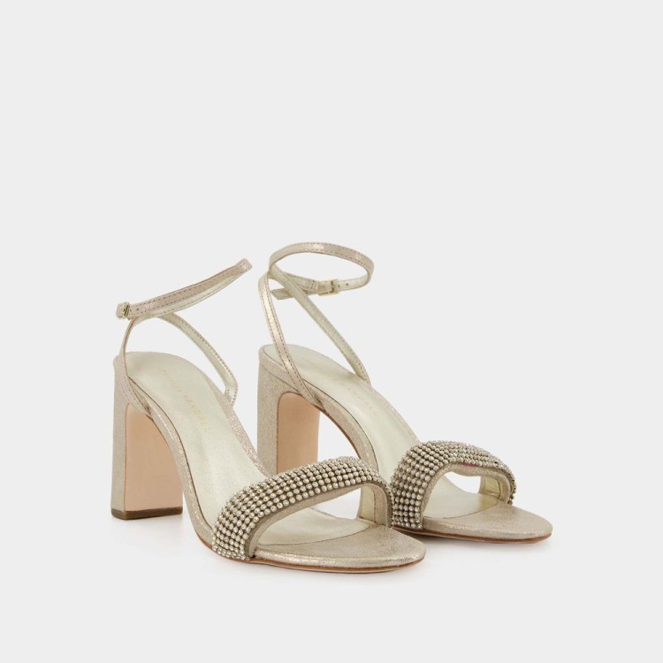 Shop Loeffler Randall Shay Sandals - Cappucino - Leather In White