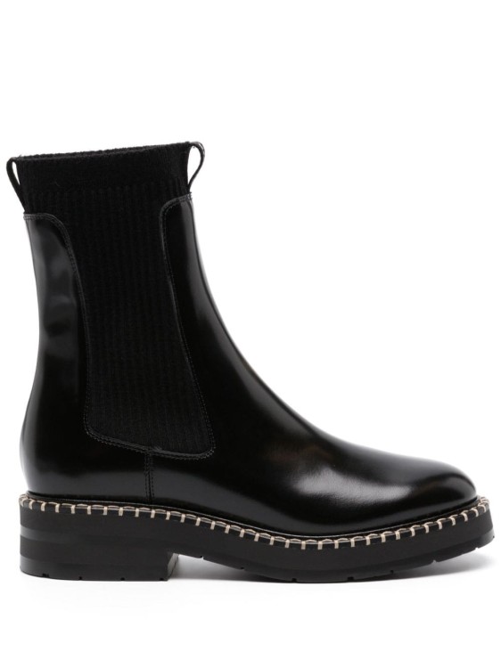 Shop Chloé Black Leather Boots