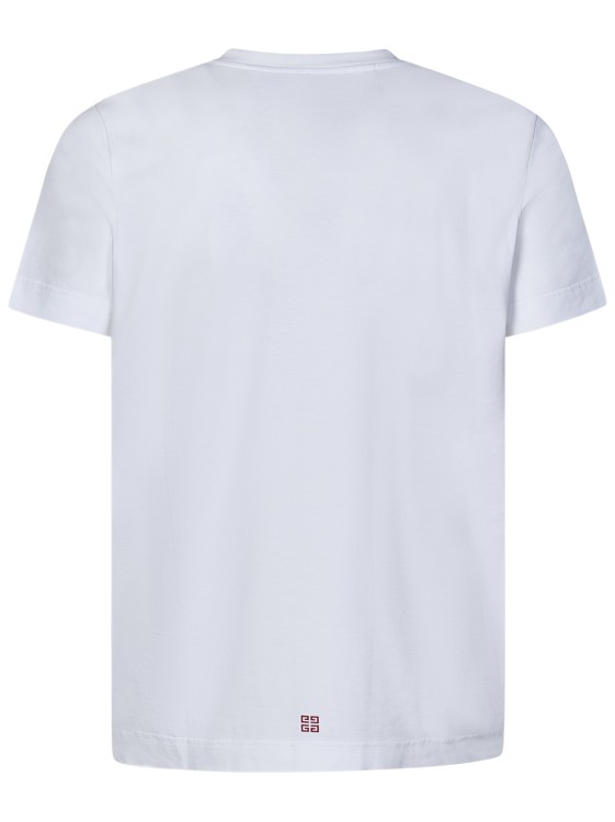 Shop Givenchy White Slim-fit T-shirt