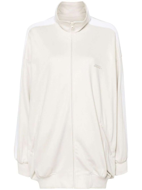 Shop Isabel Marant Rejane Drop-shoulder Jacket In White